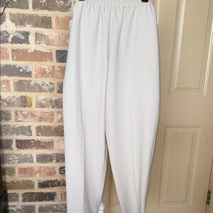 NWT Allison Daley Tan Pull On Pants Elasticized Waist Pockets Sz 16W
